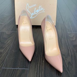 Christian Louboutin So Kate patent leather heels! Will trade for dyson airwrap